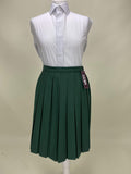 Dominican Green Pleated Skirt